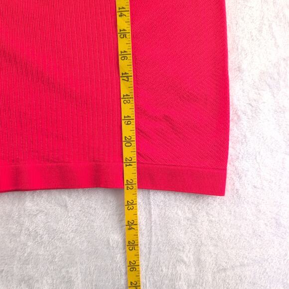 DSG Momentum NWT Seamless Compression Top Women's XXL Lightning Red 1/4 Zip - Picture 7 of 9